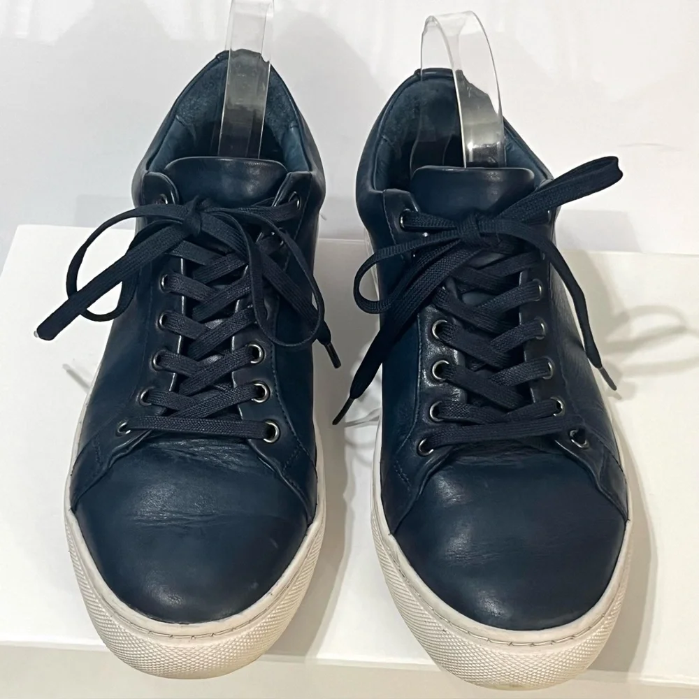 Thursday Boot Company Navy Blue Leather Sneakers size 8.5